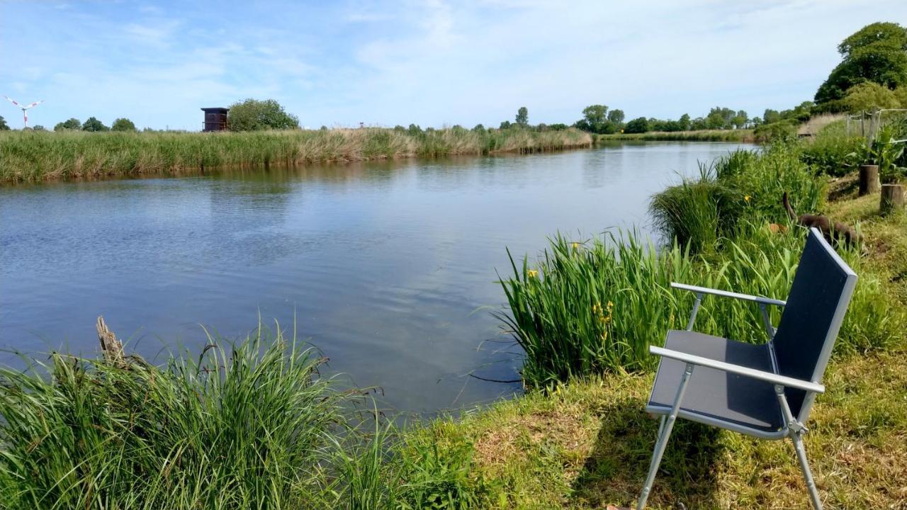 Appartement im Stall Lune River Ranch Loxstedt Esterno foto