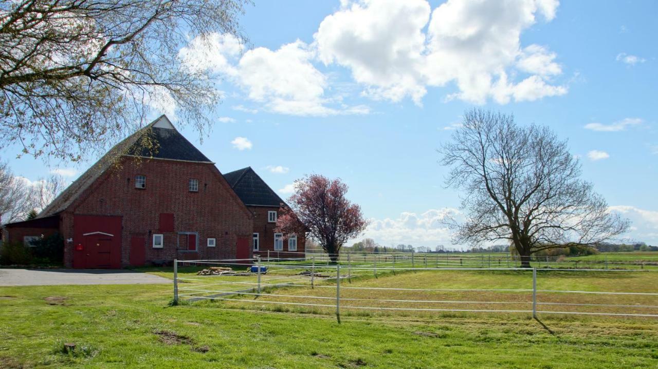 Appartement im Stall Lune River Ranch Loxstedt Esterno foto
