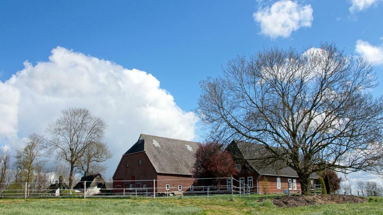 Appartement im Stall Lune River Ranch Loxstedt Esterno foto